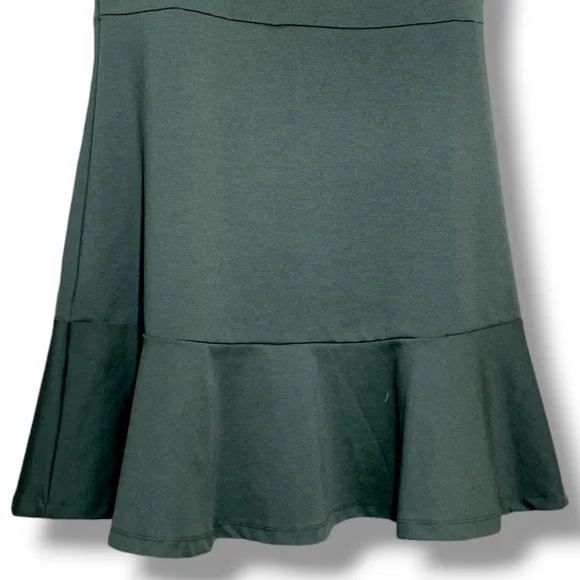 GAP Sage Green Sleeveless Flared Peplum Dress size 12 - Picture 10 of 13